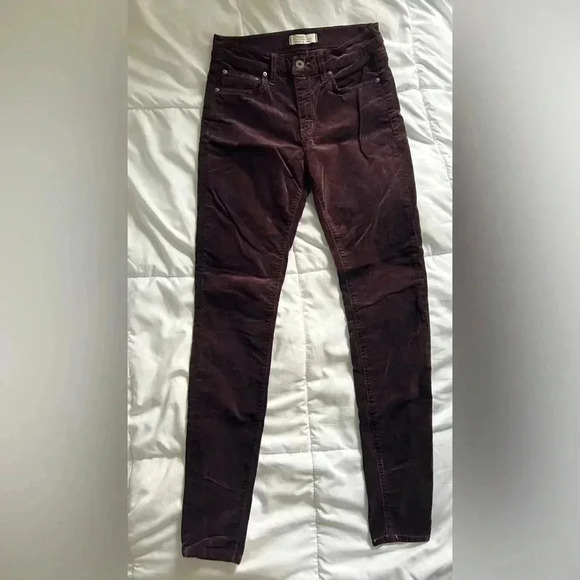 Principle Denim Velvet Skinny Jeans - Picture 2 of 7